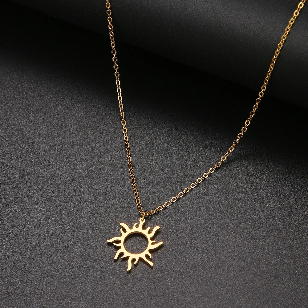 Ethnic Sun Totem Pendent