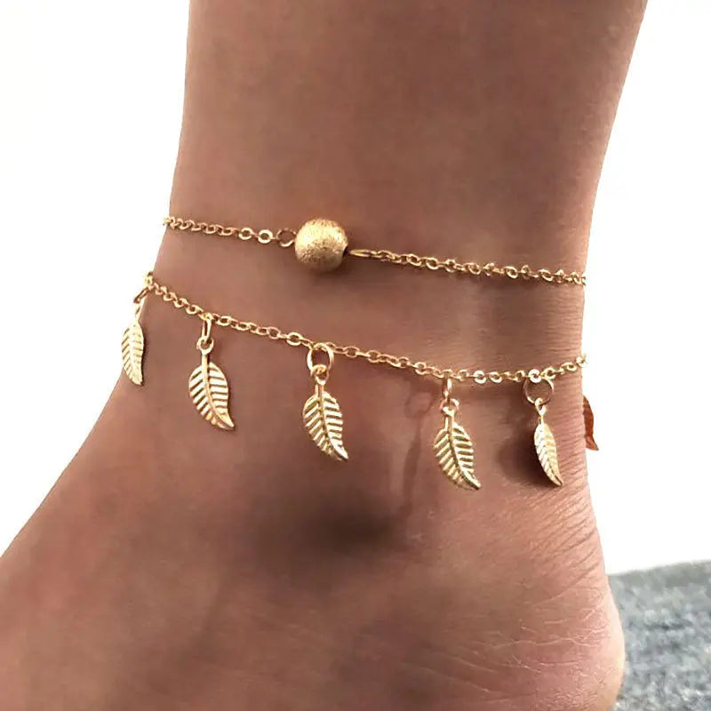 Bohemian Beads Ankle Bracelet