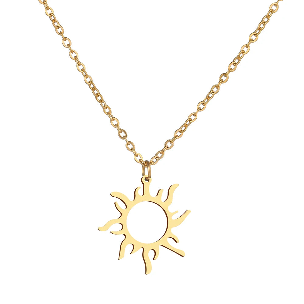 Ethnic Sun Totem Pendent