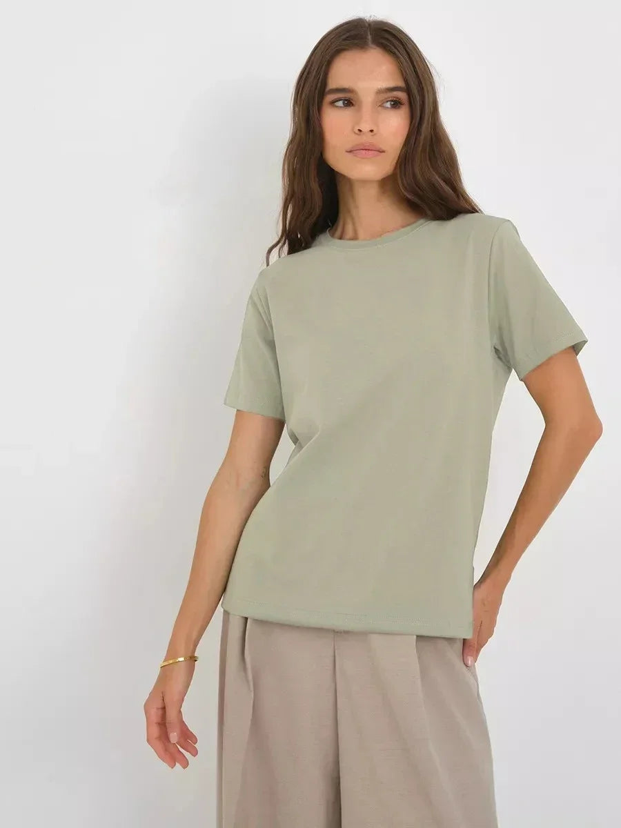 Short Sleeve Loose Tops Shirts