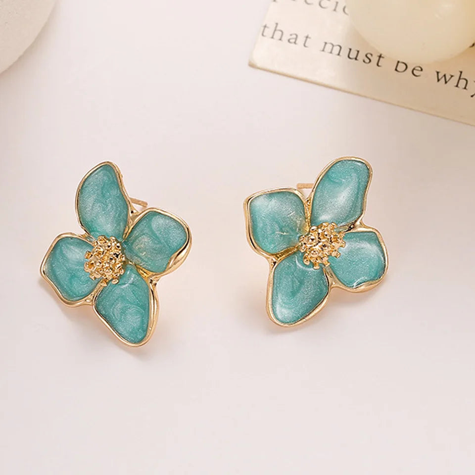 Sweet Flower Stud Earrings