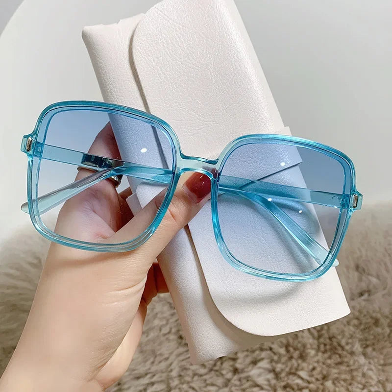 Vintage Oversized Square Sunglasses