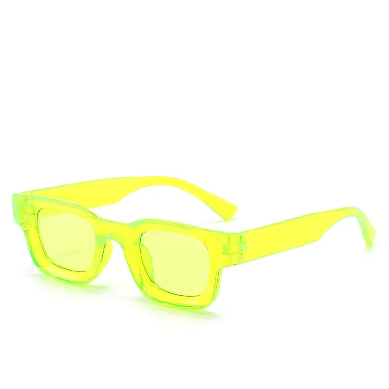 Retro Punk Rectangle Sunglasses