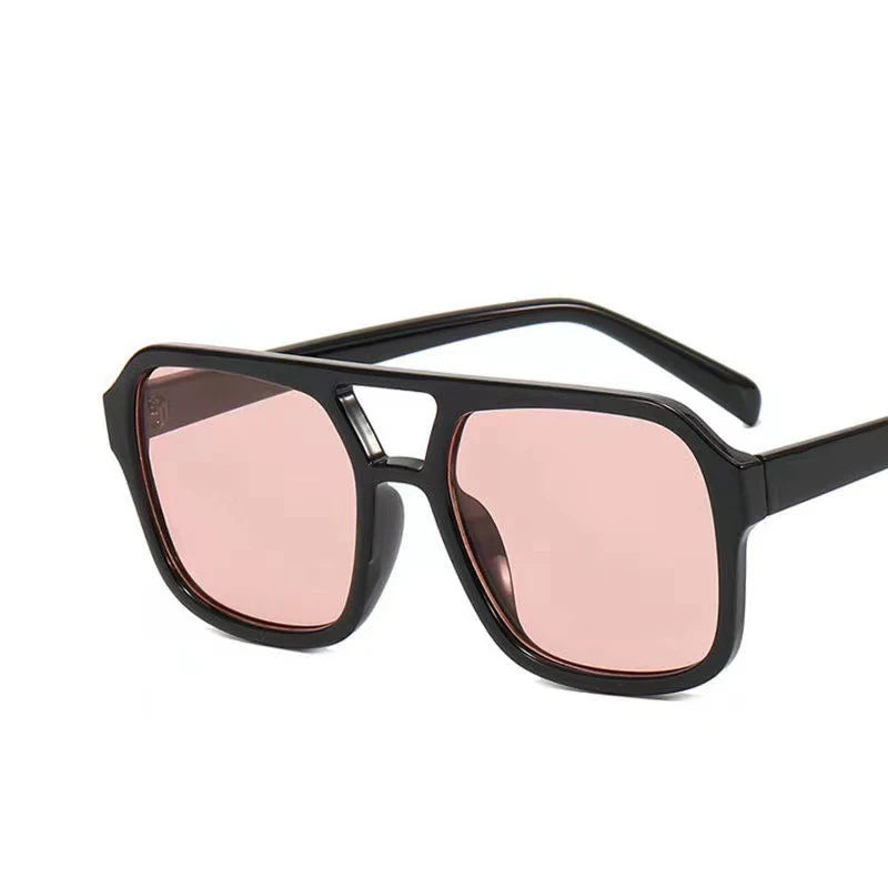 Exaggerated oversize sunglasses