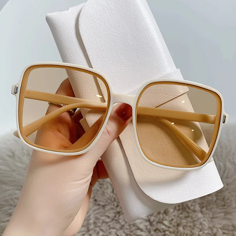 Vintage Oversized Square Sunglasses