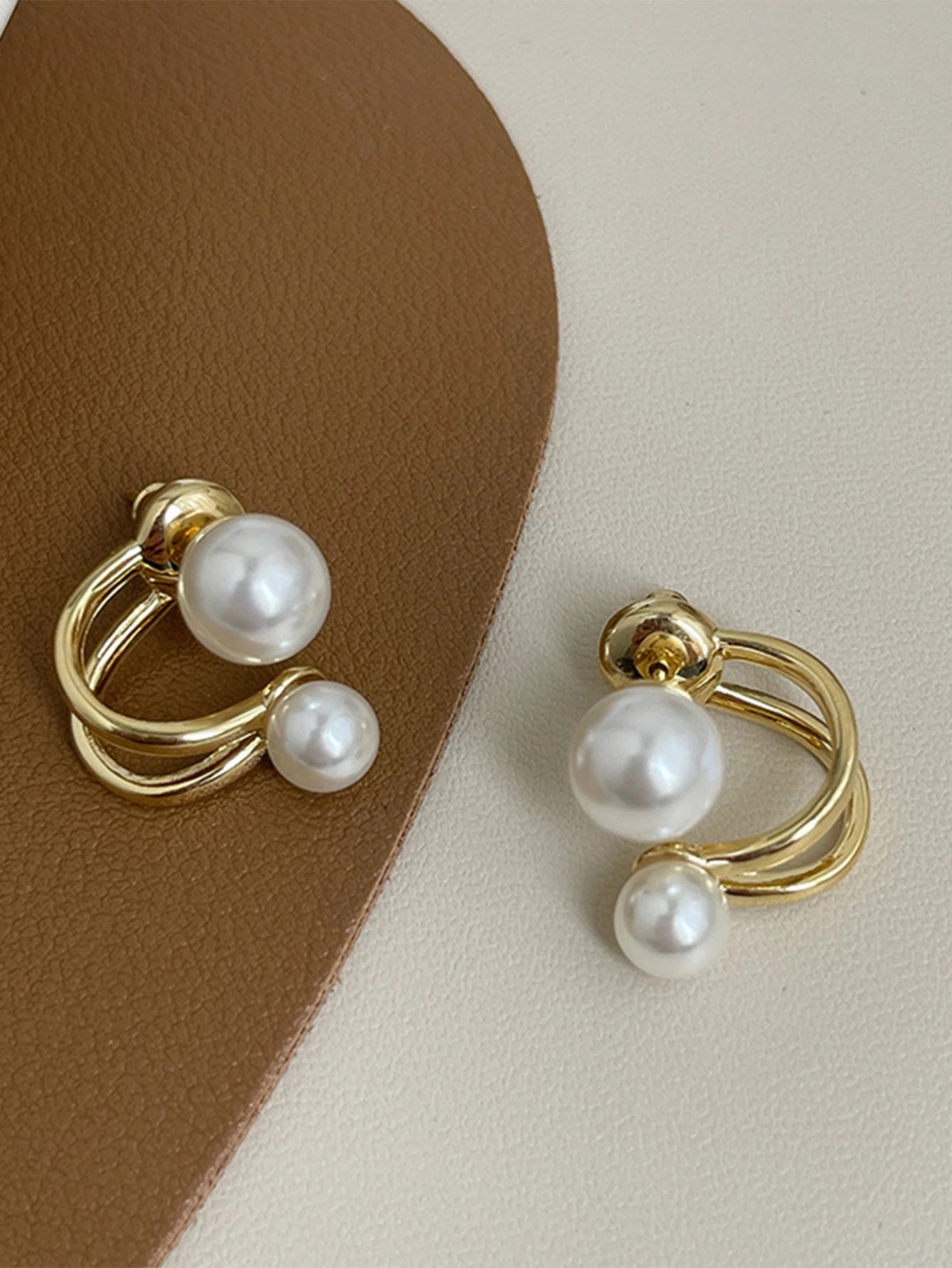 Pearl Stud Earrings