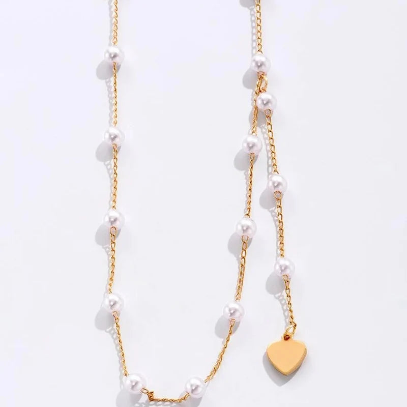 Pearl Decor Body Chain