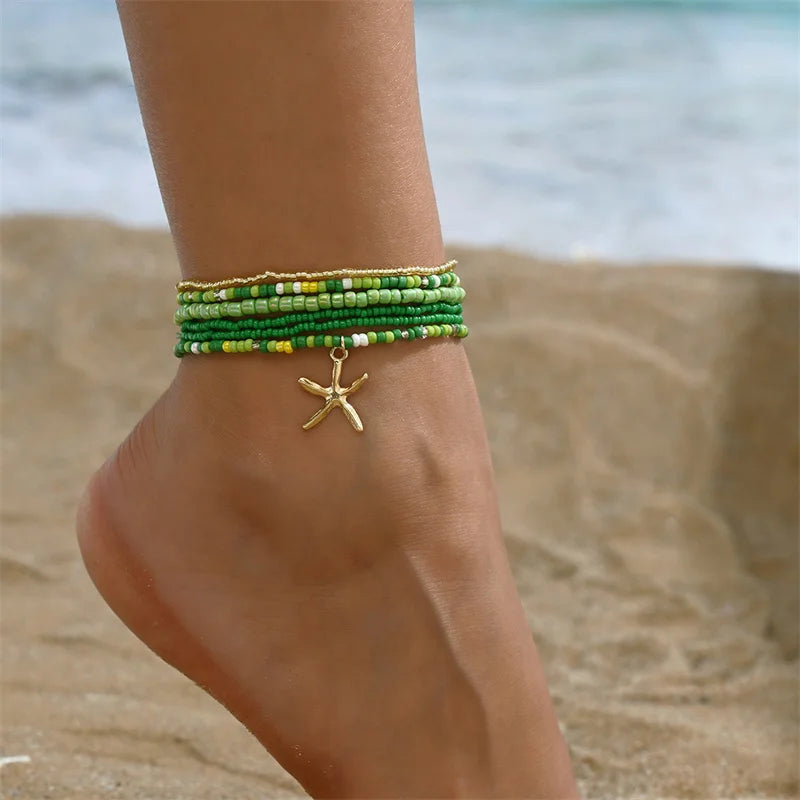 Rice Bead Anklet