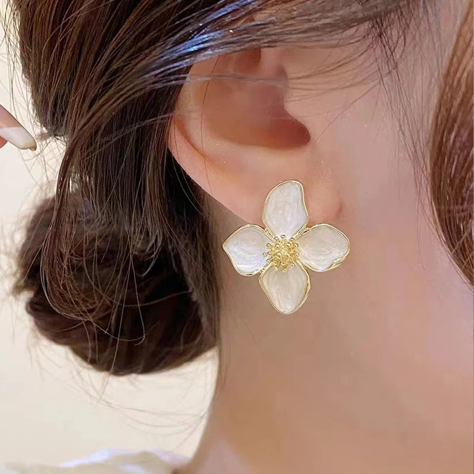 Sweet Flower Stud Earrings