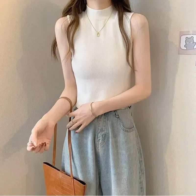 Halter Vest Short Sleeveless