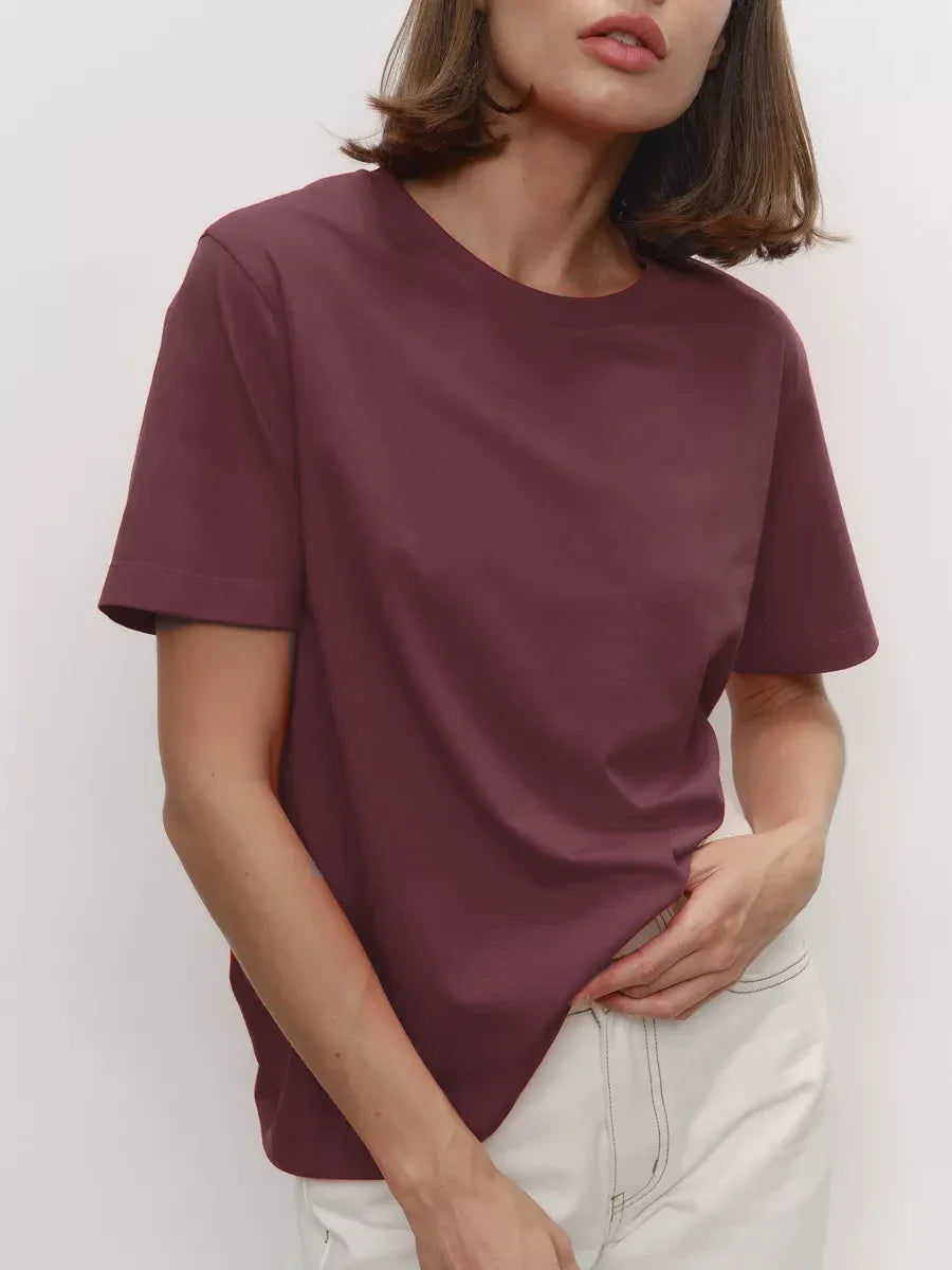 Short Sleeve Loose Tops Shirts