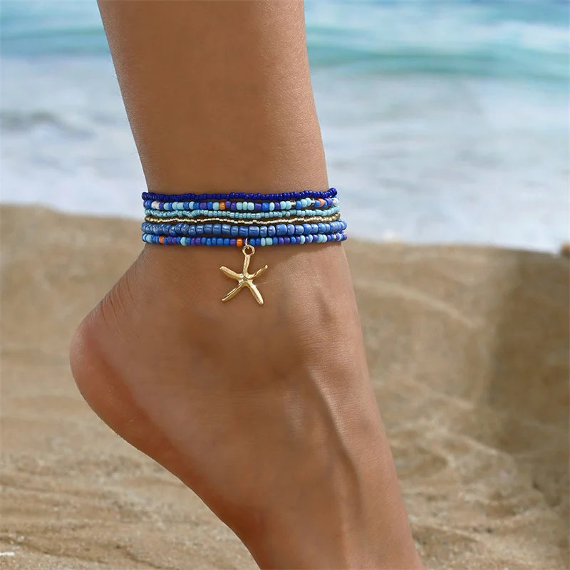 Rice Bead Anklet