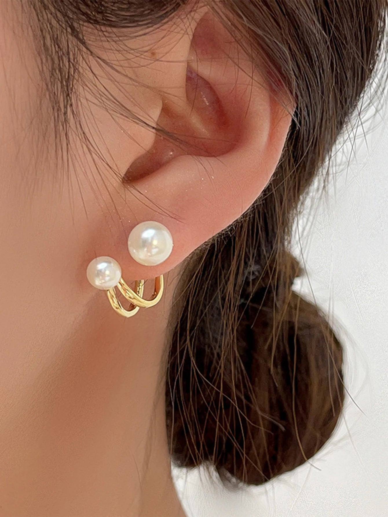 Pearl Stud Earrings