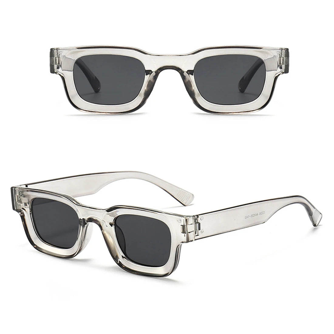 Retro Punk Rectangle Sunglasses