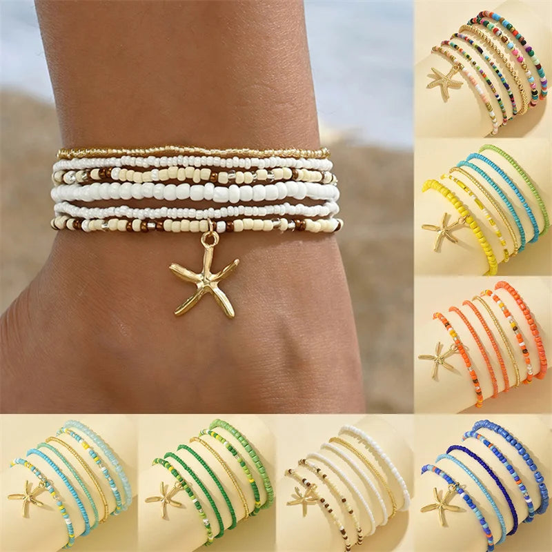 Rice Bead Anklet