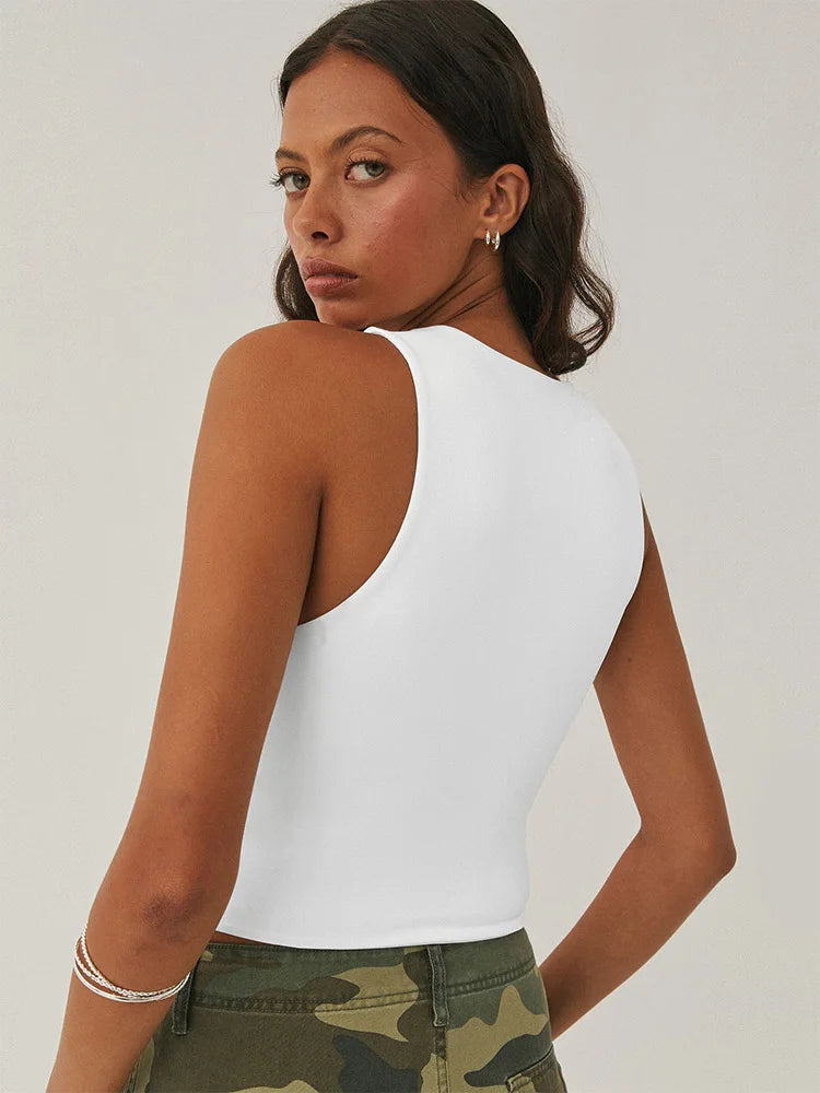 Round Neck Racerback Top