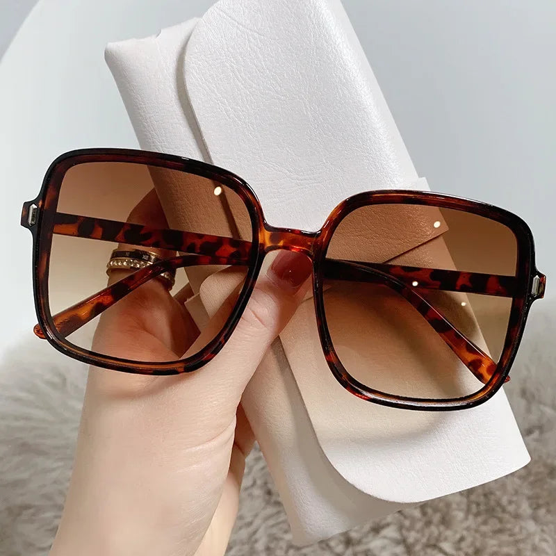 Vintage Oversized Square Sunglasses