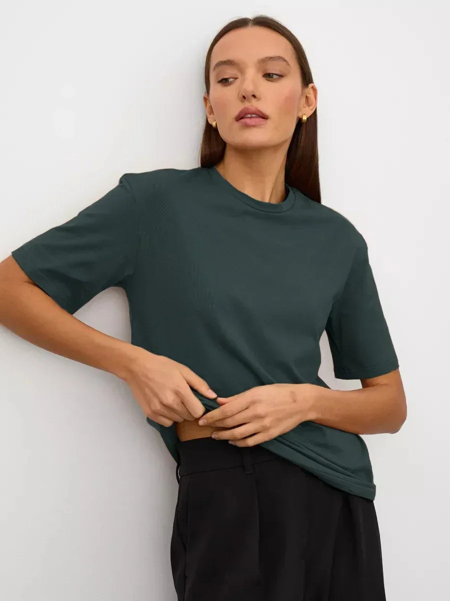 Short Sleeve Loose Tops Shirts