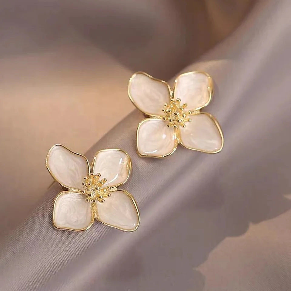 Sweet Flower Stud Earrings