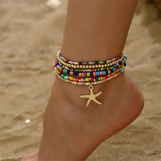 Rice Bead Anklet