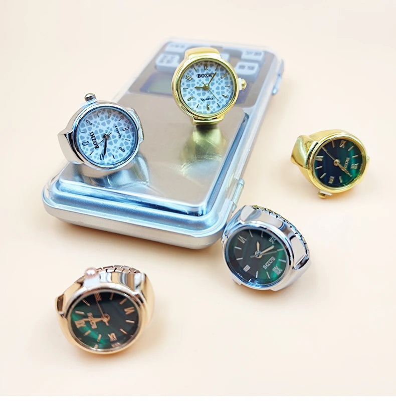 Hot Selling Finger Watch Ring