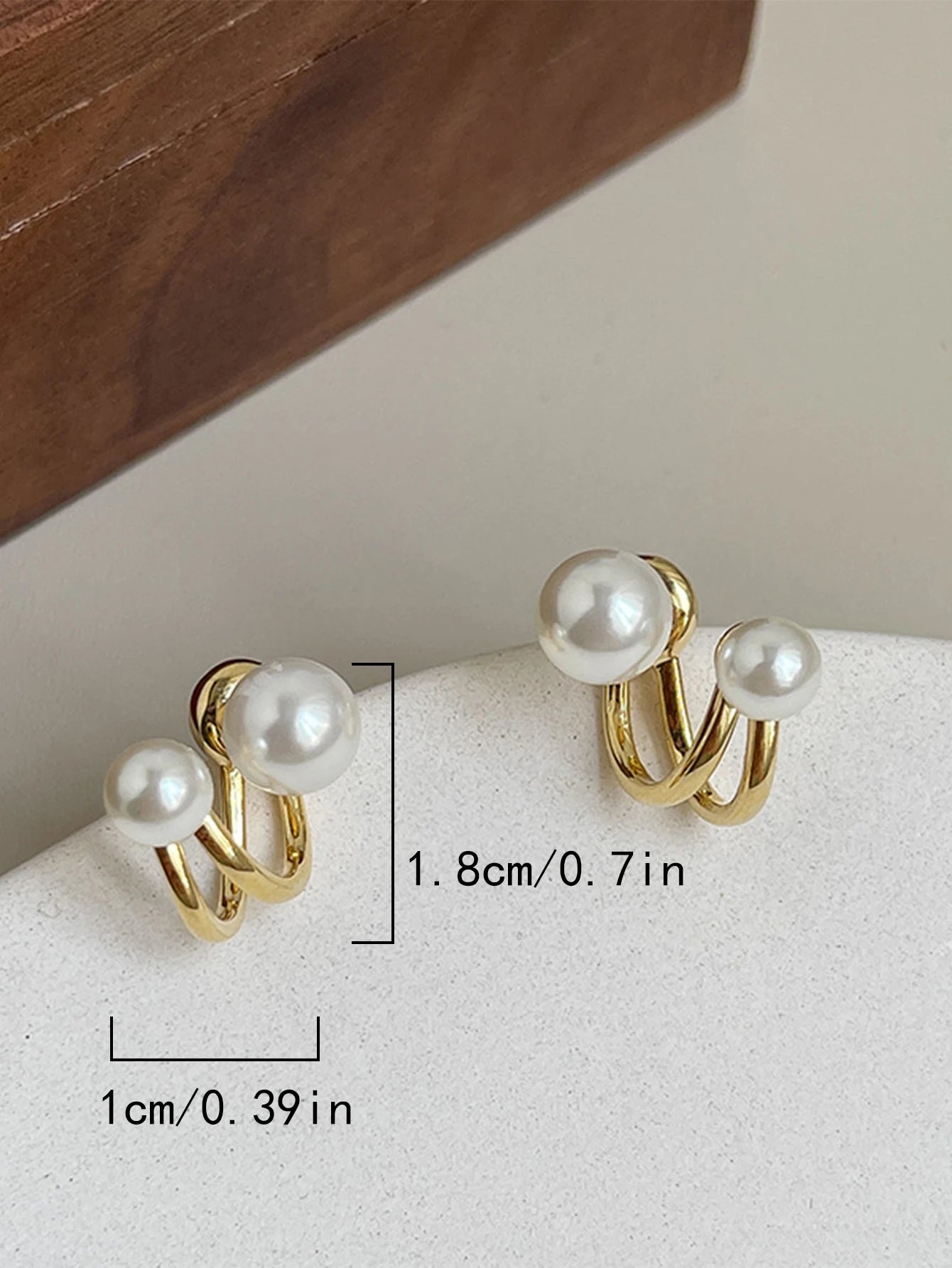 Pearl Stud Earrings