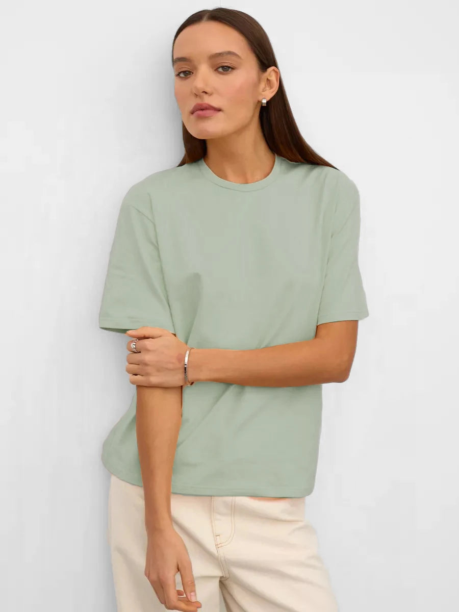 Short Sleeve Loose Tops Shirts