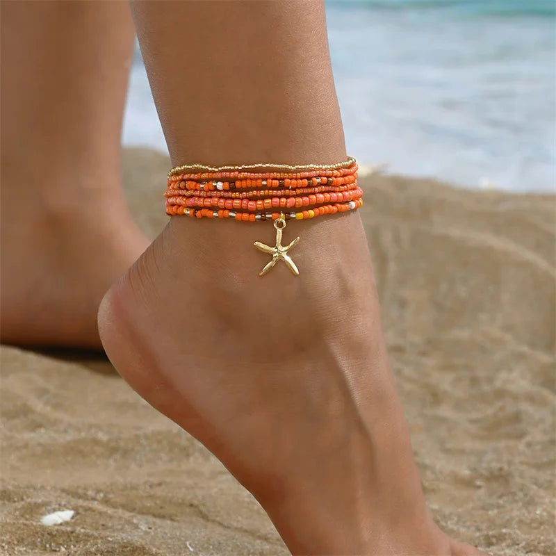 Rice Bead Anklet