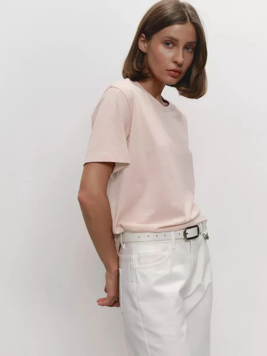 Short Sleeve Loose Tops Shirts