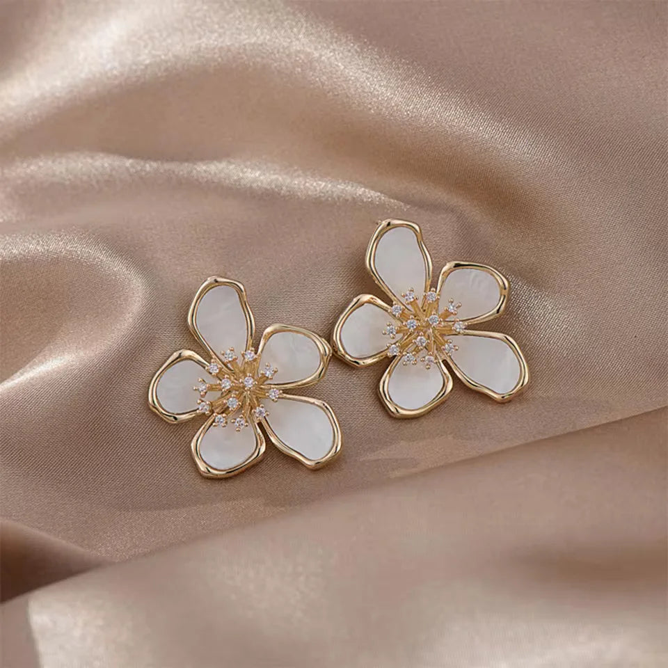 Sweet Flower Stud Earrings