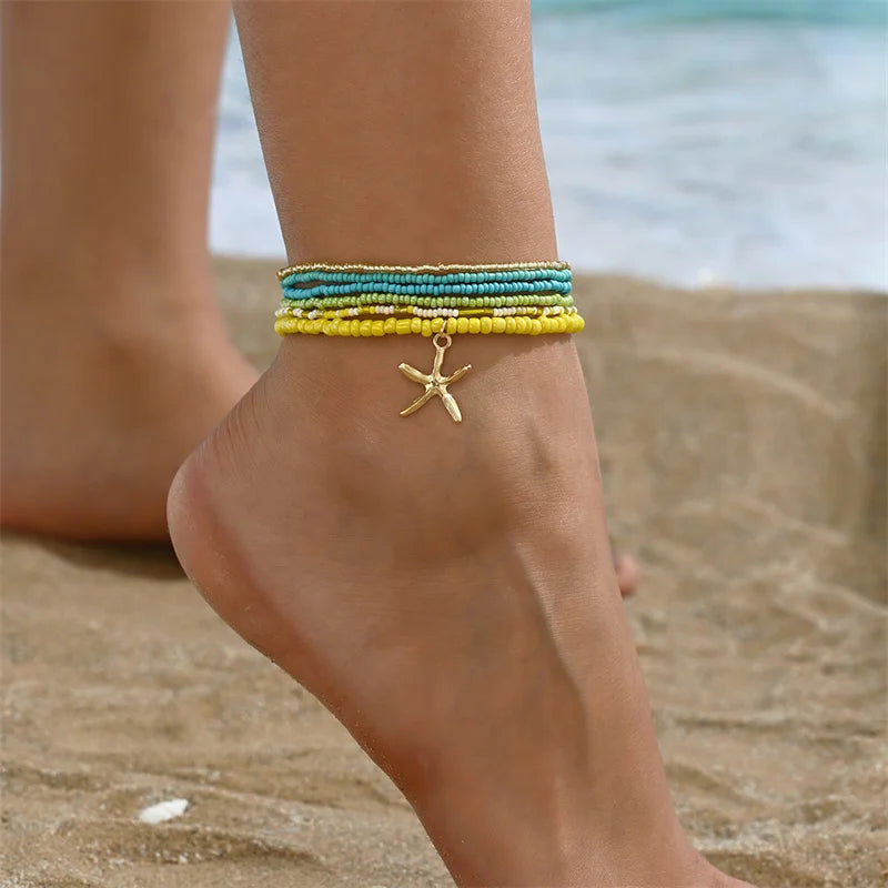 Rice Bead Anklet