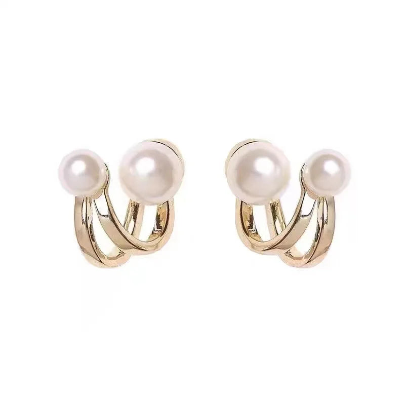 Pearl Stud Earrings