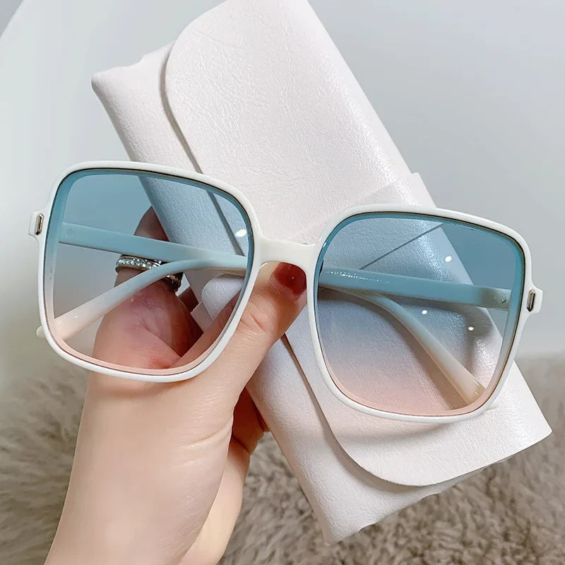 Vintage Oversized Square Sunglasses