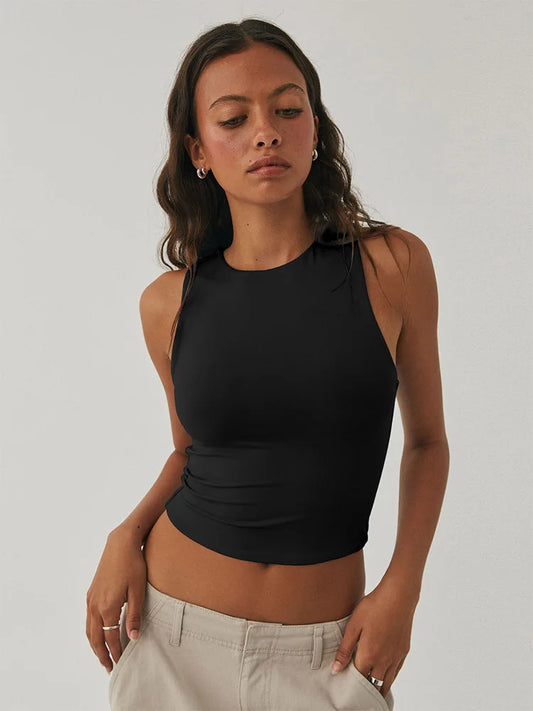 Round Neck Racerback Top