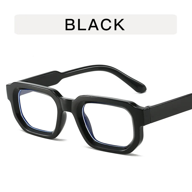 Vintage Men Rectangle Frame Sunglasses