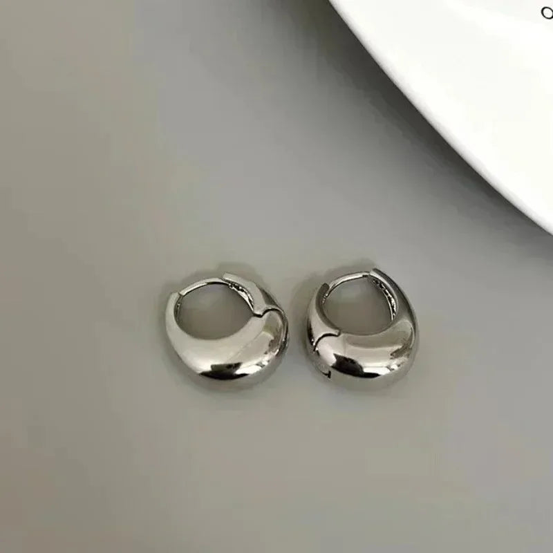 Metal Drop Earrings