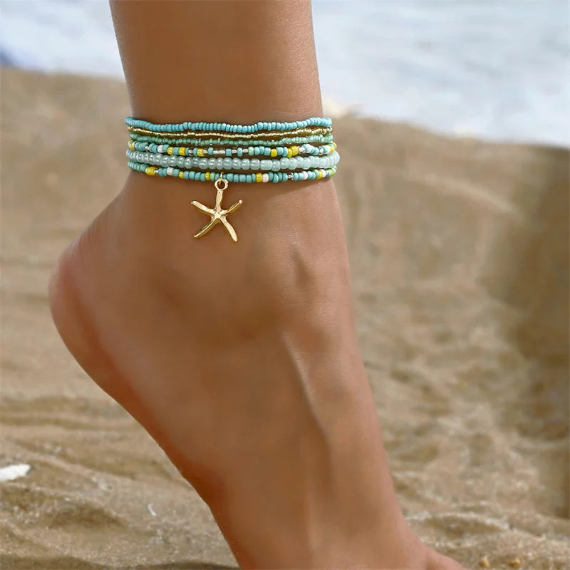 Rice Bead Anklet